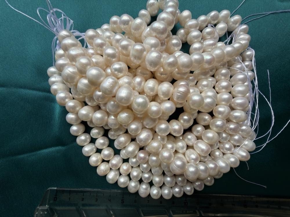 Sladkovodní perly (knoflíkové)